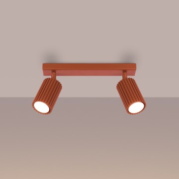 Brilagi - LED точково осветително тяло CRESTO 2xGU10/10W/230V червено