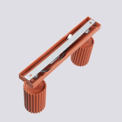 BRILAGI - LED точково осветително тяло CRESTO 2xGU10/10W/230V оранжево