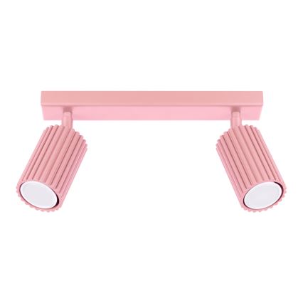 Brilagi - LED точково осветително тяло CRESTO 2xGU10/10W/230V розово