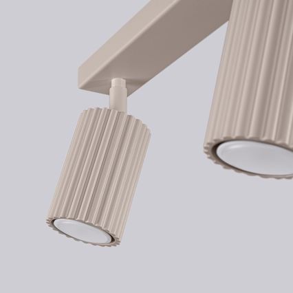 Brilagi - LED точково осветително тяло CRESTO 2xGU10/10W/230V таупе