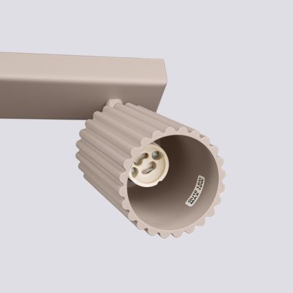 Brilagi - LED точково осветително тяло CRESTO 2xGU10/10W/230V таупе