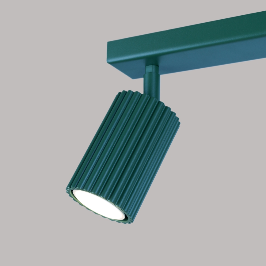 Brilagi - LED точково осветително тяло CRESTO 2xGU10/10W/230V тюркоазено