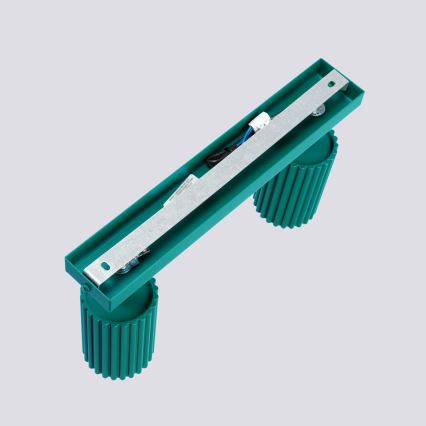 Brilagi - LED точково осветително тяло CRESTO 2xGU10/10W/230V тюркоазено