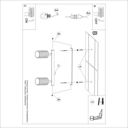 Brilagi - LED точково осветително тяло CRESTO 2xGU10/10W/230V тюркоазено