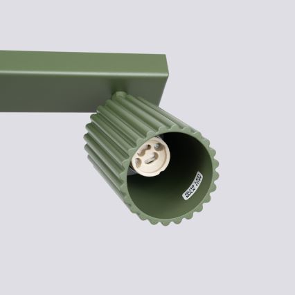 Brilagi - LED точково осветително тяло CRESTO 2xGU10/10W/230V зелено