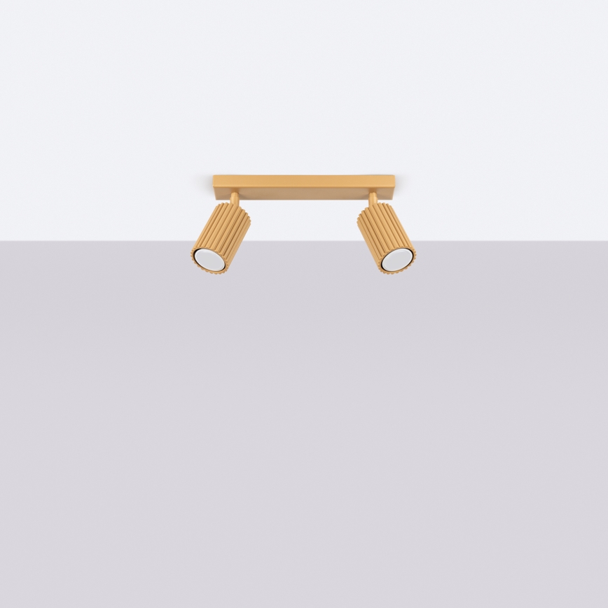 Brilagi - LED точково осветително тяло CRESTO 2xGU10/10W/230V златно