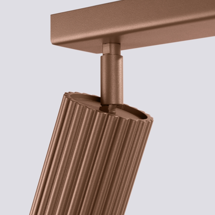 Brilagi - LED точково осветително тяло CRESTO 2xGU10/10W/230V, кафяво