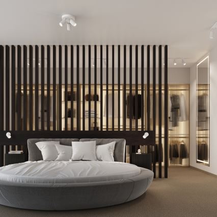 Brilagi - LED точково осветително тяло CRESTO 3xGU10/10W/230V бяло