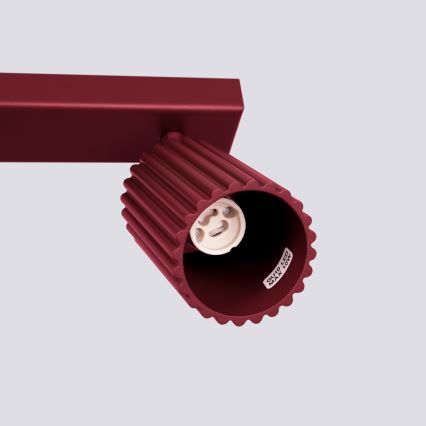 Brilagi - LED точково осветително тяло CRESTO 3xGU10/10W/230V бордо