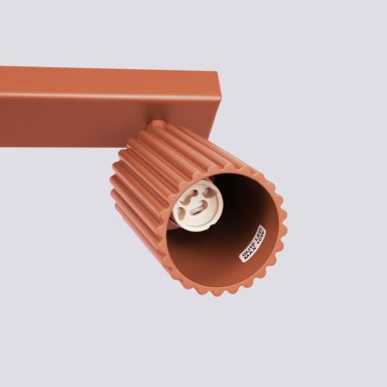 Brilagi - LED точково осветително тяло CRESTO 3xGU10/10W/230V червено