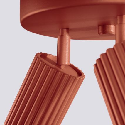 Brilagi - LED точково осветително тяло CRESTO 3xGU10/10W/230V червено