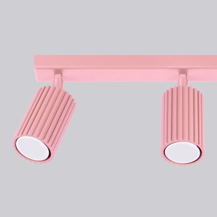 Brilagi - LED точково осветително тяло CRESTO 3xGU10/10W/230V розово