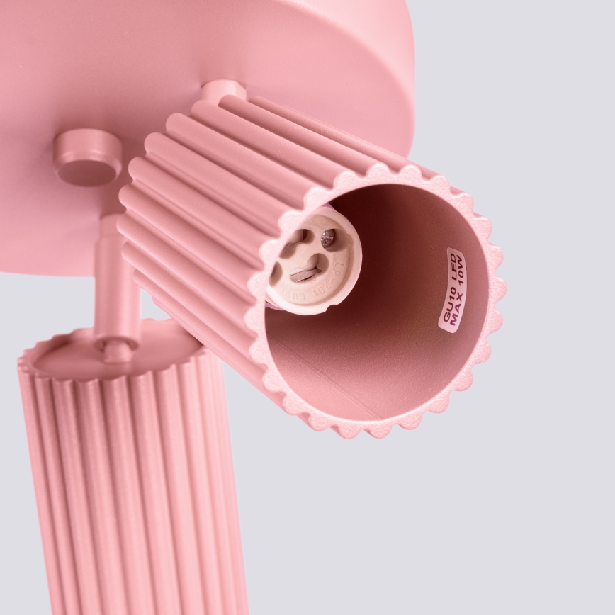 Brilagi - LED точково осветително тяло CRESTO 3xGU10/10W/230V розово