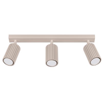 Brilagi - LED точково осветително тяло CRESTO 3xGU10/10W/230V таупе