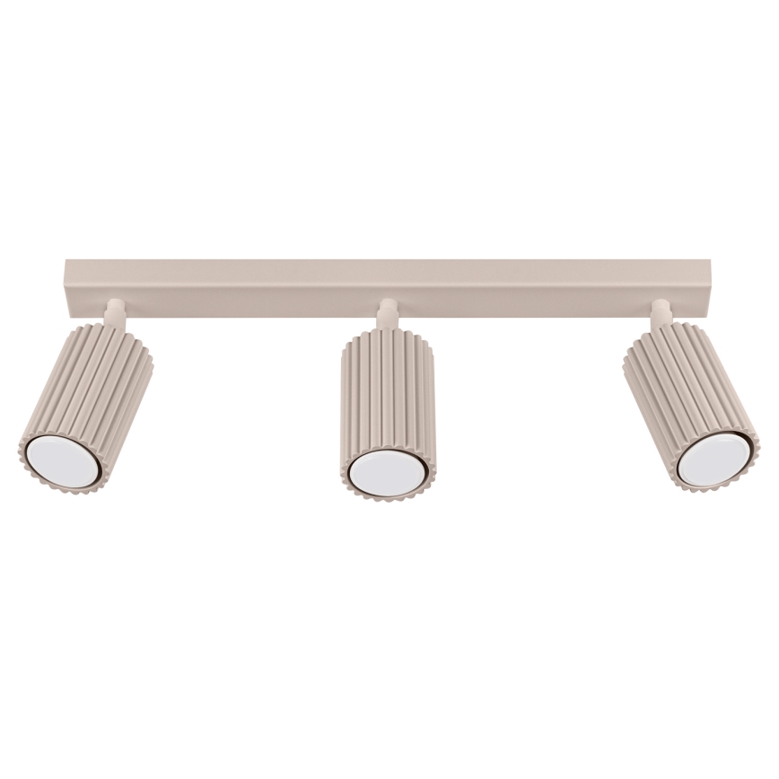 Brilagi - LED точково осветително тяло CRESTO 3xGU10/10W/230V таупе