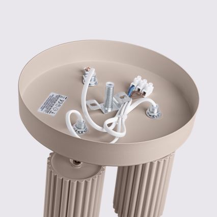 Brilagi - LED точково осветително тяло CRESTO 3xGU10/10W/230V таупе