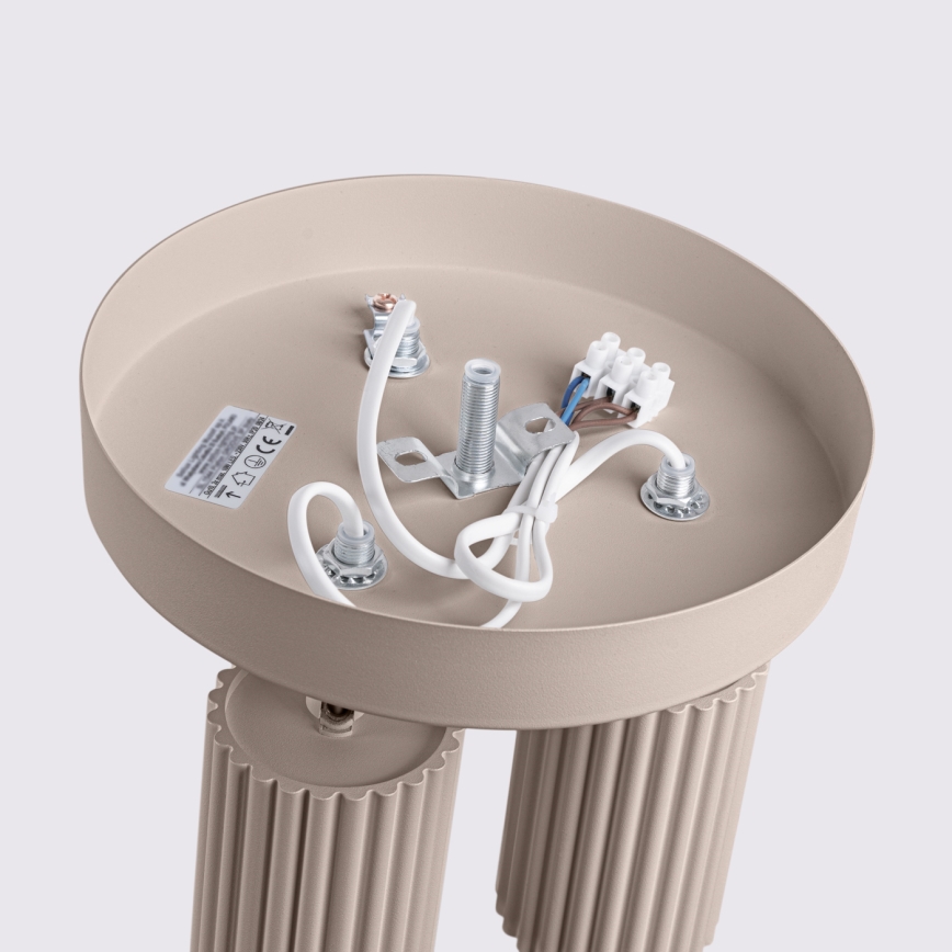 Brilagi - LED точково осветително тяло CRESTO 3xGU10/10W/230V таупе