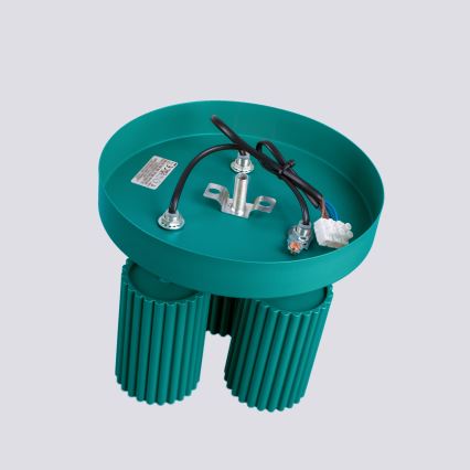 Brilagi - LED точково осветително тяло CRESTO 3xGU10/10W/230V тюркоаз