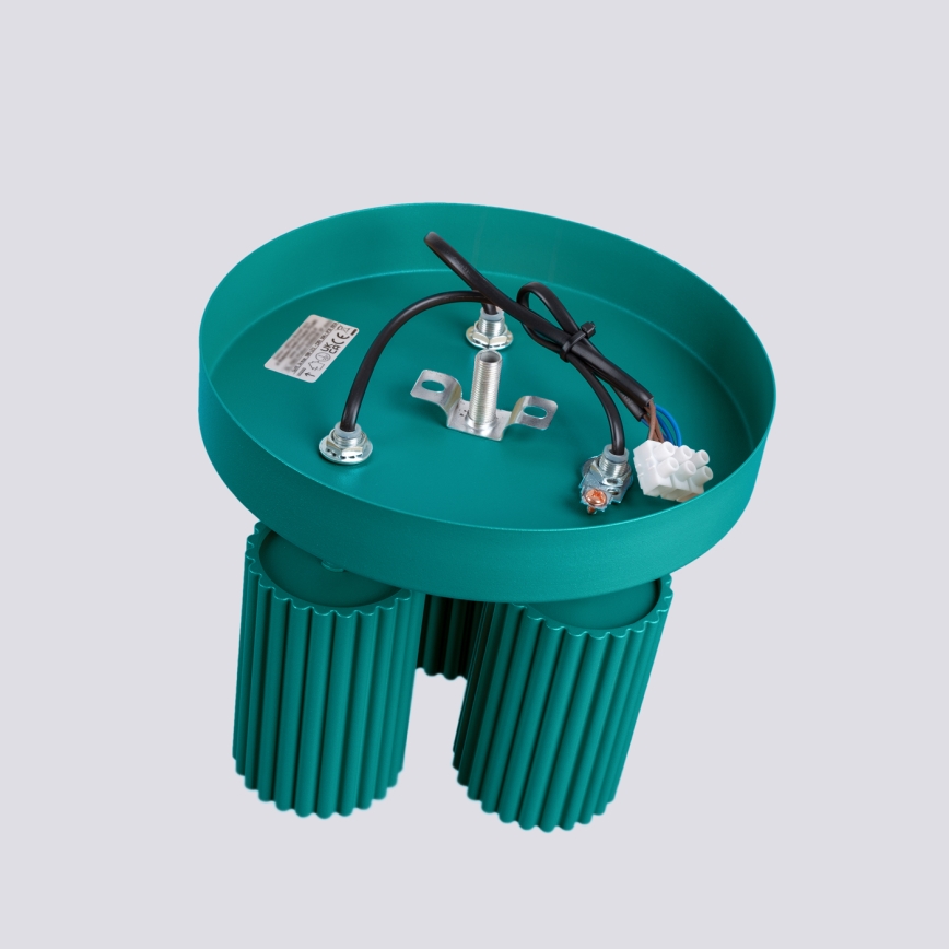 Brilagi - LED точково осветително тяло CRESTO 3xGU10/10W/230V тюркоаз