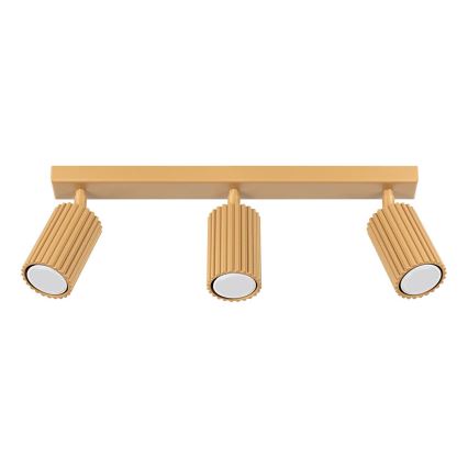 Brilagi - LED точково осветително тяло CRESTO 3xGU10/10W/230V златно