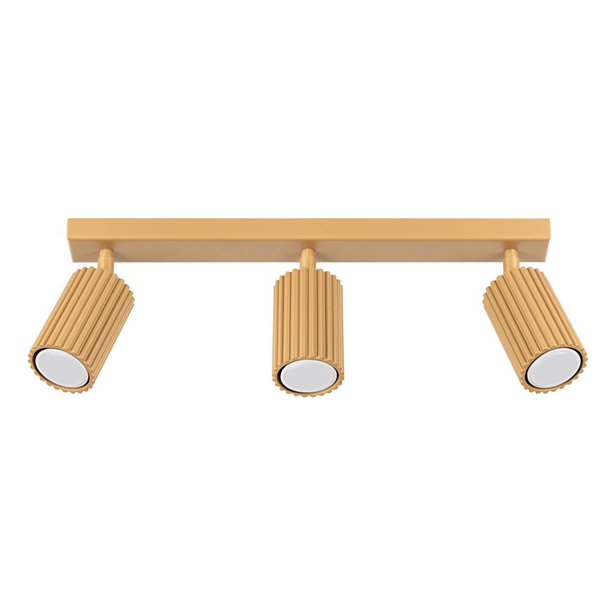 Brilagi - LED точково осветително тяло CRESTO 3xGU10/10W/230V златно