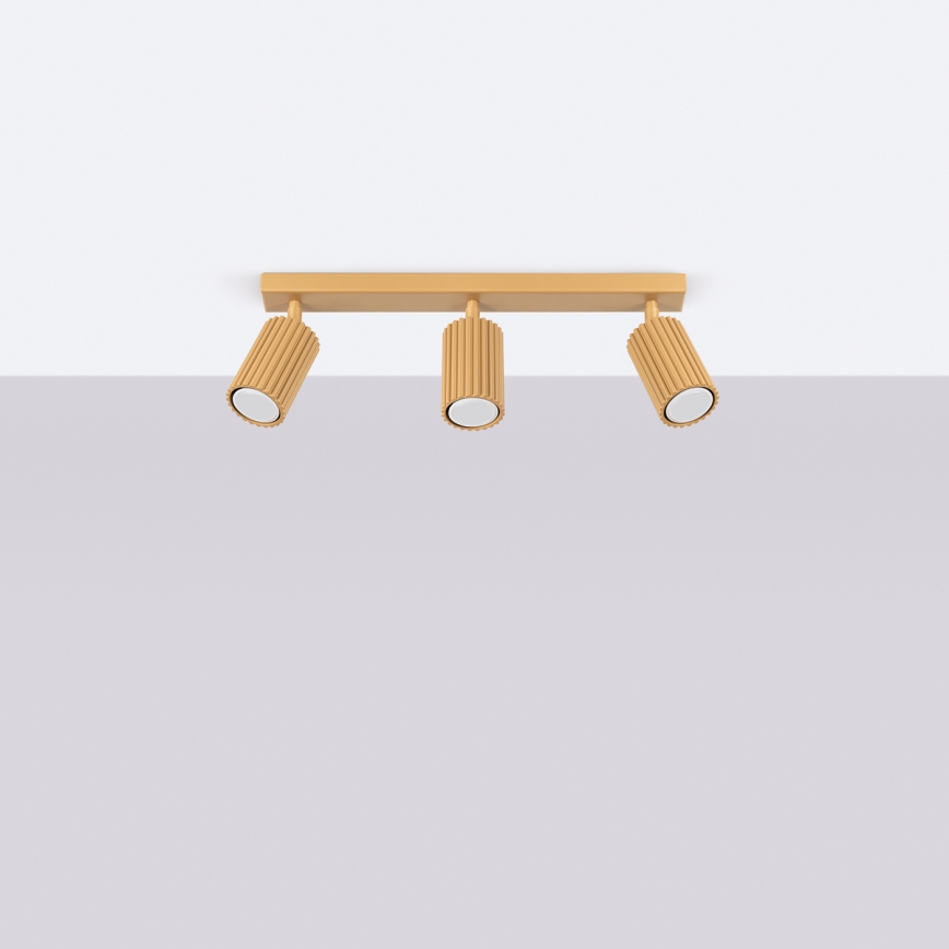 Brilagi - LED точково осветително тяло CRESTO 3xGU10/10W/230V златно