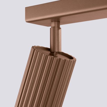 Brilagi - LED точково осветително тяло CRESTO 3xGU10/10W/230V кафяво