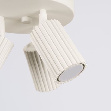 Brilagi - LED точково осветително тяло CRESTO 3xGU10/10W/230V кремаво