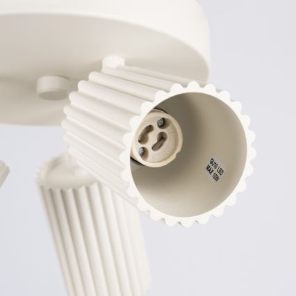 Brilagi - LED точково осветително тяло CRESTO 3xGU10/10W/230V кремаво