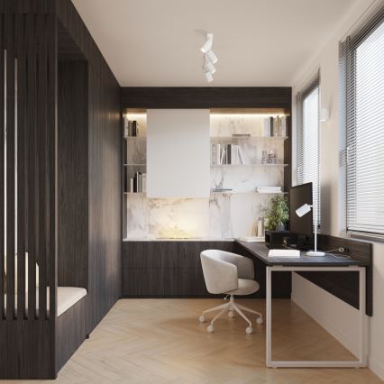 Brilagi - LED точково осветително тяло CRESTO 4xGU10/10W/230V бяло