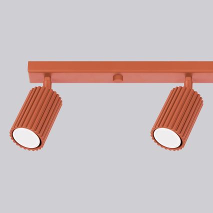 BRILAGI - LED точково осветително тяло CRESTO 4xGU10/10W/230V оранжево