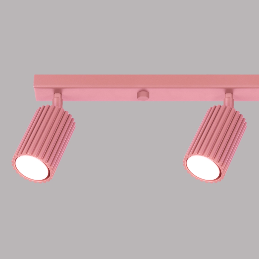 Brilagi - LED точково осветително тяло CRESTO 4xGU10/10W/230V розово