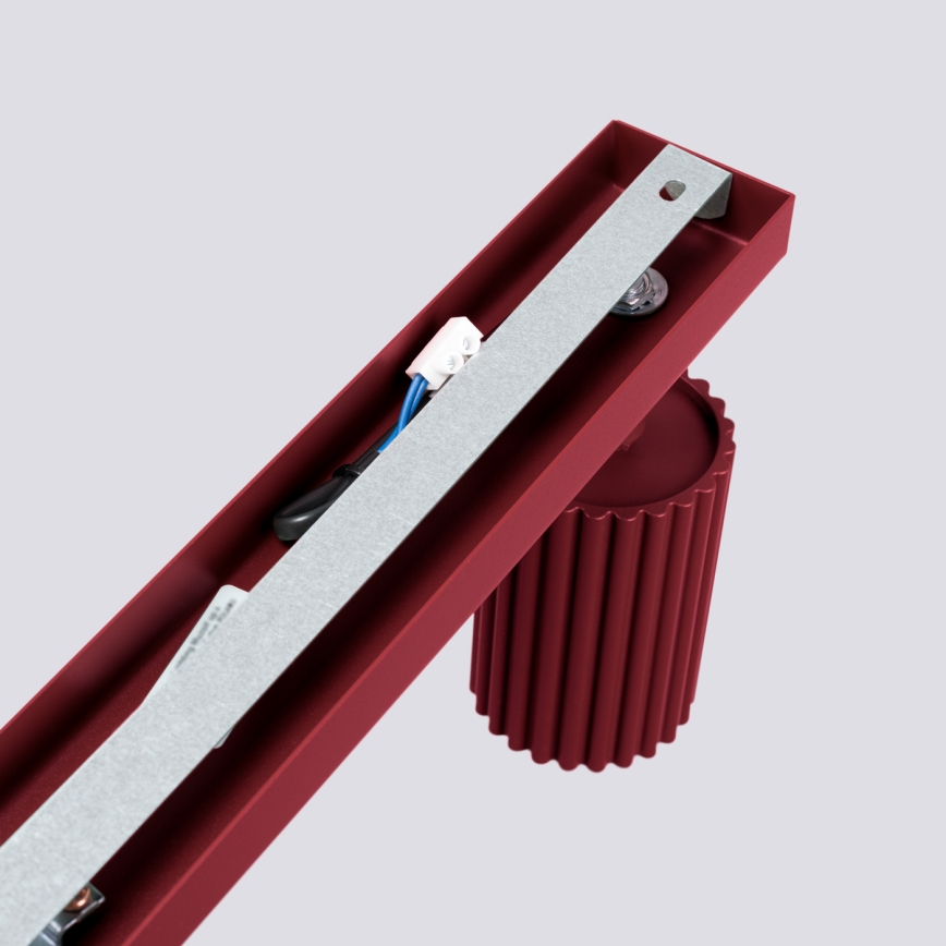 Brilagi - LED точково осветително тяло CRESTO 6xGU10/10W/230V бордо