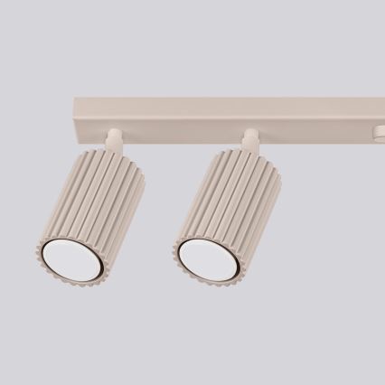 Brilagi - LED точково осветително тяло CRESTO 6xGU10/10W/230V таупе