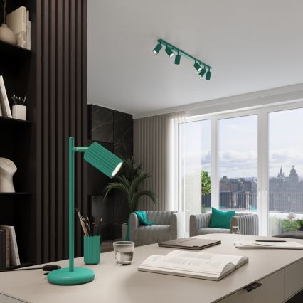 Brilagi - LED точково осветително тяло CRESTO 6xGU10/10W/230V тюркоазено