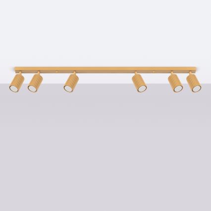 Brilagi - LED точково осветително тяло CRESTO 6xGU10/10W/230V златисто