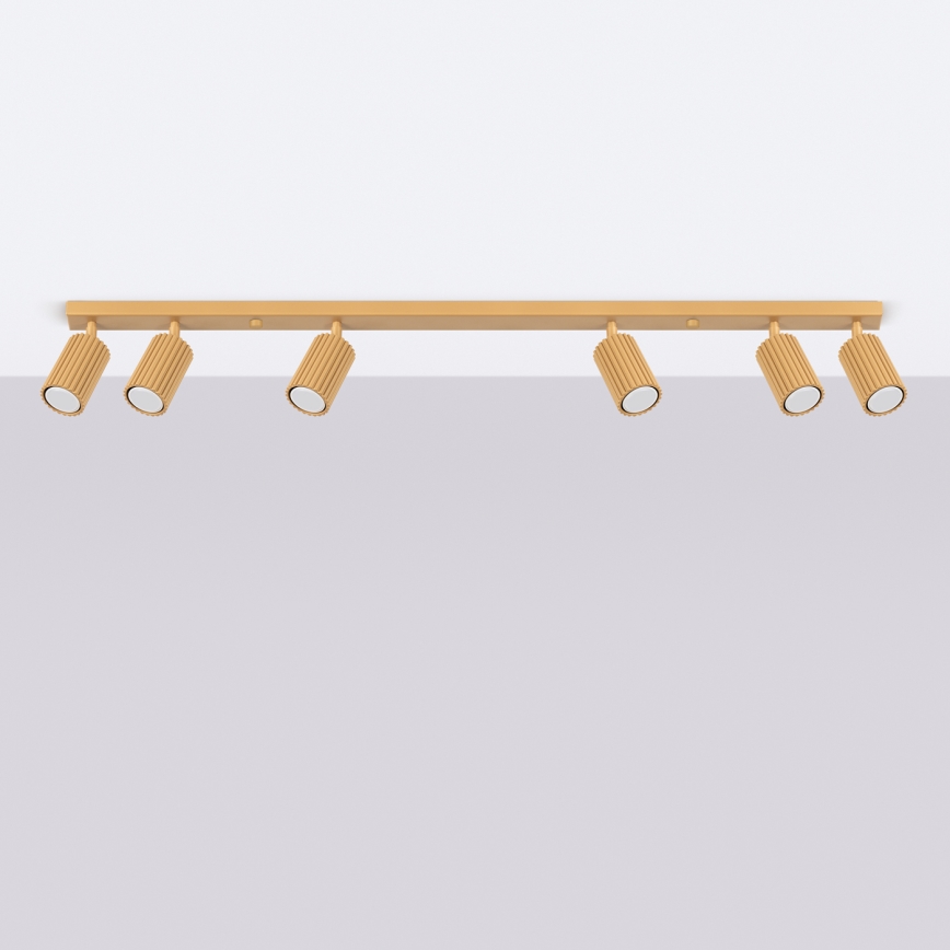 Brilagi - LED точково осветително тяло CRESTO 6xGU10/10W/230V златисто