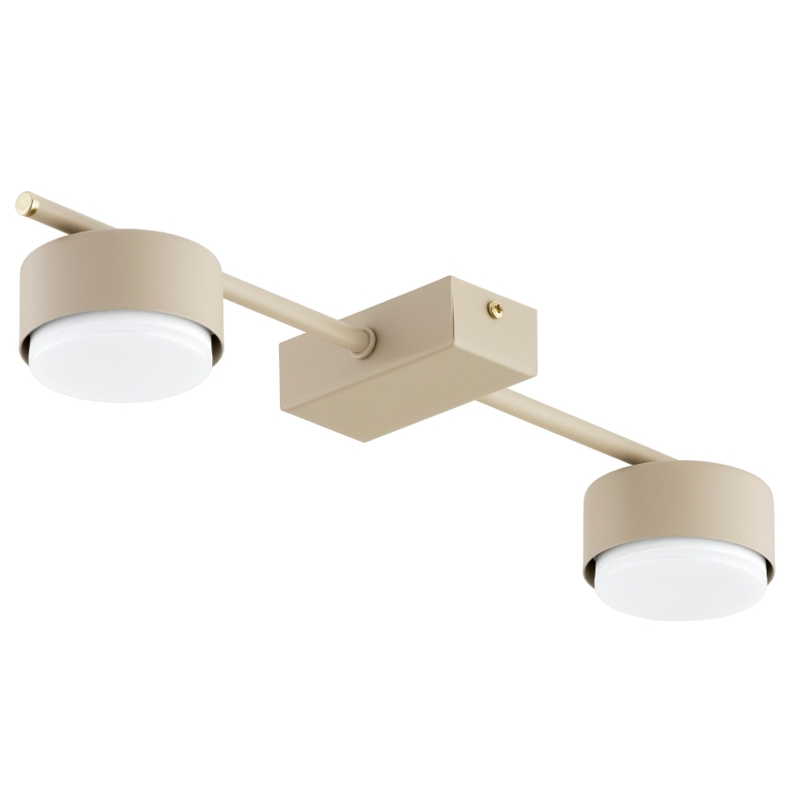 Brilagi - LED точково осветително тяло MONO 2xGX53/30W/230V бежово