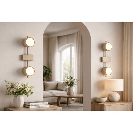 Brilagi - LED точково осветително тяло MONO 2xGX53/30W/230V бежово