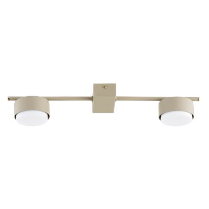 Brilagi - LED точково осветително тяло MONO 2xGX53/30W/230V бежово
