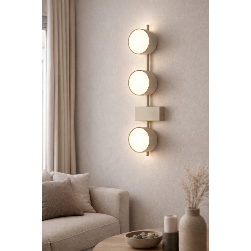 Brilagi - LED точково осветително тяло MONO 3xGX53/30W/230V бежово