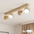 Brilagi - LED точково осветително тяло MONO 4xGX53/30W/230V бежово
