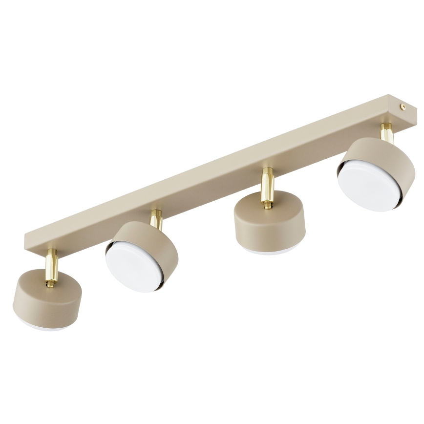 Brilagi - LED точково осветително тяло MONO 4xGX53/30W/230V бежово