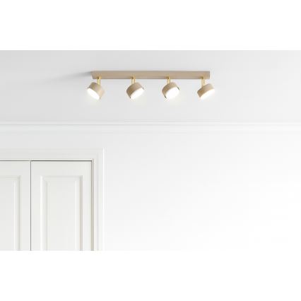Brilagi - LED точково осветително тяло MONO 4xGX53/30W/230V бежово