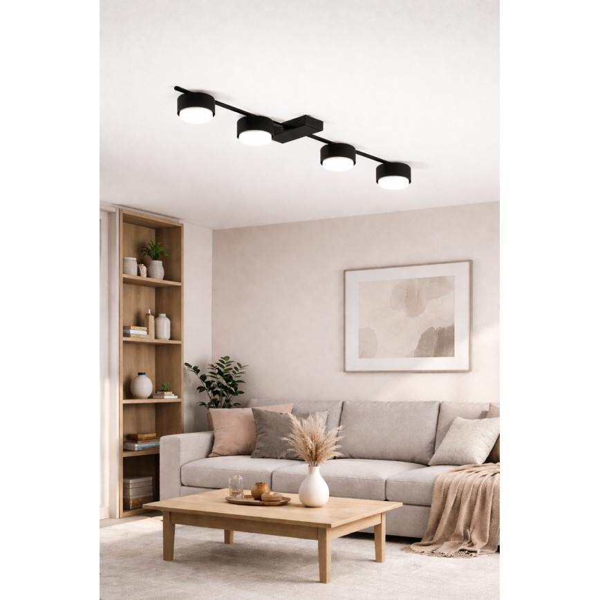 Brilagi - LED точково осветително тяло MONO 4xGX53/30W/230V, черно