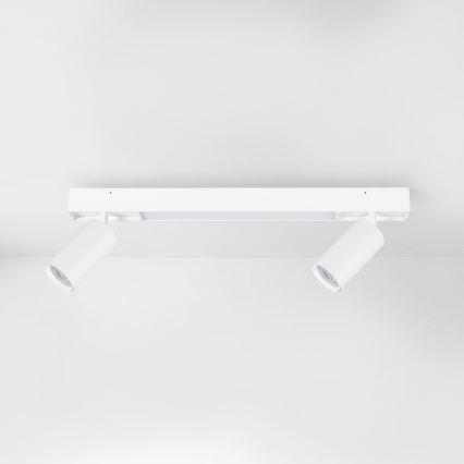 Brilagi - LED точково осветително тяло SELE 2xGU10/30W/230V + LED/15W бяло