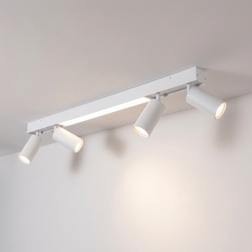 Brilagi - LED точково осветително тяло SELE 4x GU10/30W/230V + LED/20W бяло