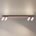 BRILAGI - LED точково осветително тяло SELE 4xGU10/30W/230V + LED/25W бяло/декор череша