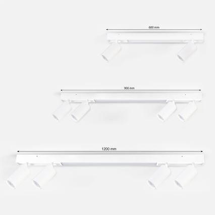 Brilagi - LED точково осветително тяло SELE 4xGU10/30W/230V + LED/25W бяло