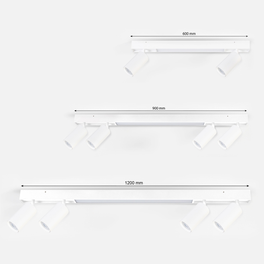 Brilagi - LED точково осветително тяло SELE 4xGU10/30W/230V + LED/25W бяло